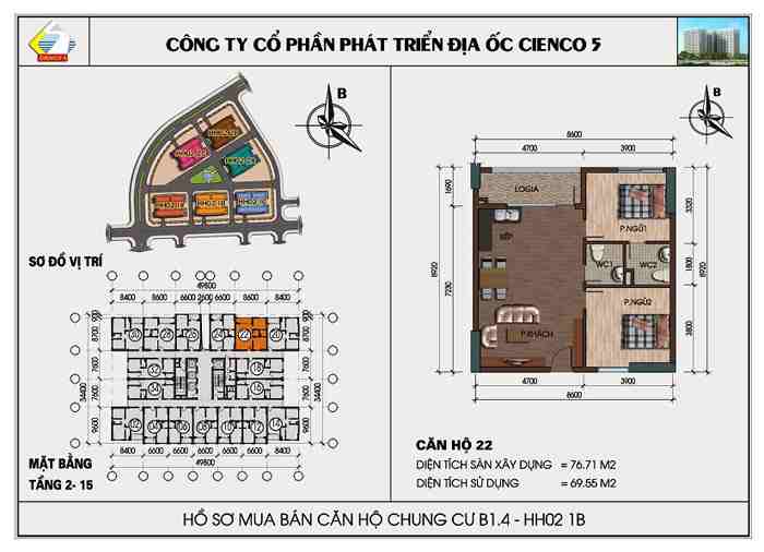 thiết kế căn hộ 20 22 hh02 1b thanh hà cienco 5