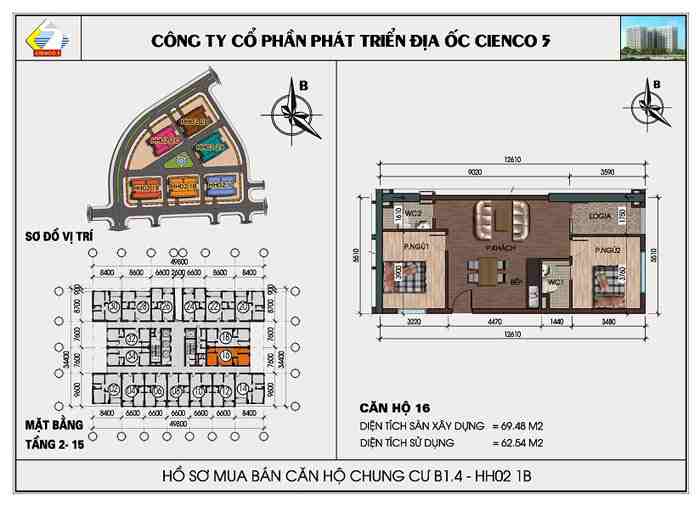 Thiết kế căn hộ 16 - 18