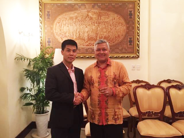 ảnh Đại diện chủ đầu tư sing garden gặp và làm việc ngài đại sứ indonesia Việt Nam
