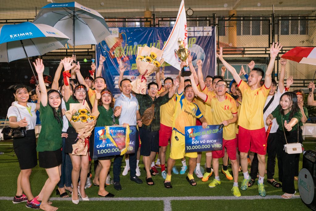 Chúc mừng Kinh Bắc Land FC vô địch giải bóng đá EximRS Cup 2022