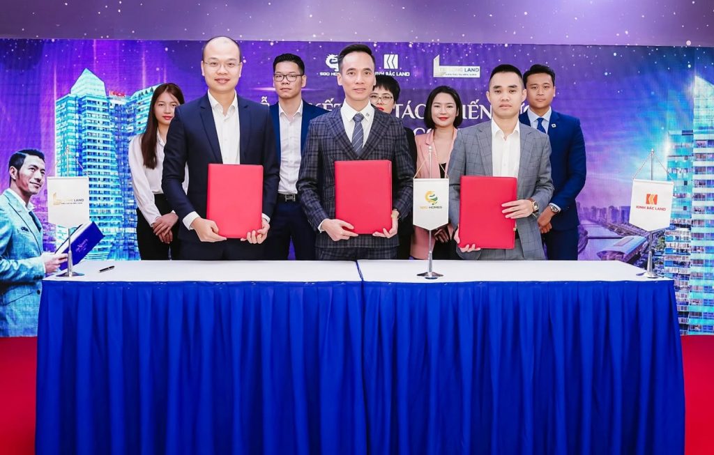 Lễ ký kết dự án The Ninety Complex 90 Láng: Những cú bắt tay quyền lực