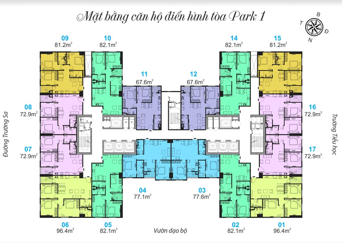 MẶT BẰNG CĂN HỘ EUROWINDOW RIVER PARK