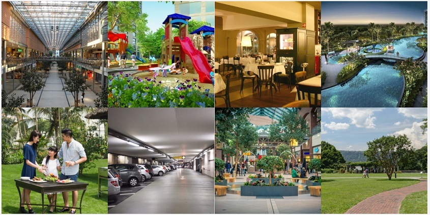 Tiện ích nội khu dự án Jade Square