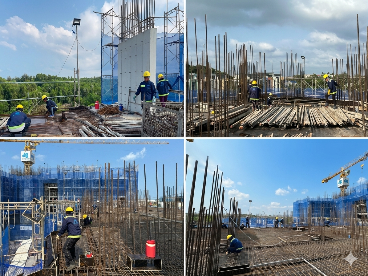 Cập Nhật Tiến Độ Thi Công MeyPearl Harmony Phú Quốc Mới Nhất 2026