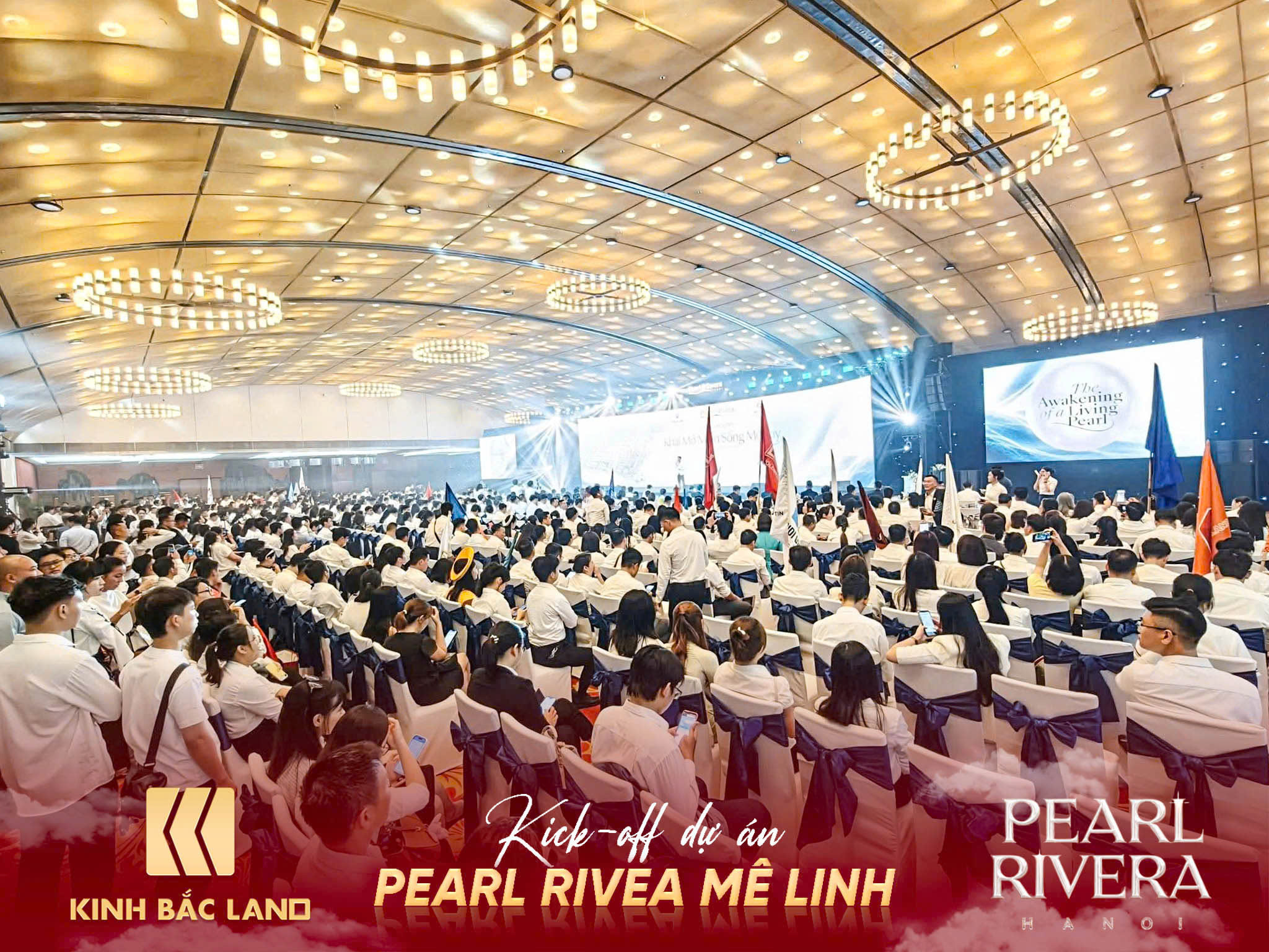 Hàng trăm khách mời tham dự buổi lễ Kick Off dự án Pearl Rivera